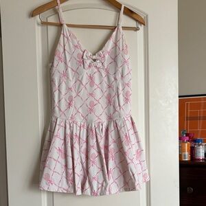 Love shack fancy pink tennis dress